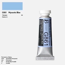 [HOLBEIN G861] HOLBEIN Irodori Gouache 15ml Wasurenagusa (Myosotis Blue)
