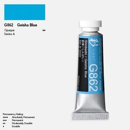 [HOLBEIN G862] HOLBEIN Irodori Gouache 15ml Shinbashi (Geisha Blue)