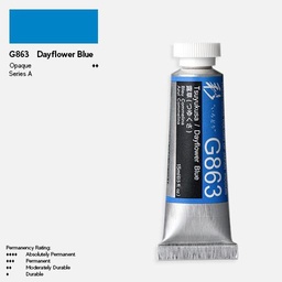 [HOLBEIN G863] HOLBEIN Irodori Gouache 15ml Tsuyukusa (Dayflower Blue)