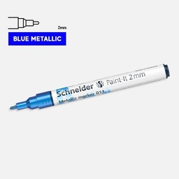 [SCHNEIDER ML01101025] SCHNEIDER Paint-It Metallic Marker 2mm Blue