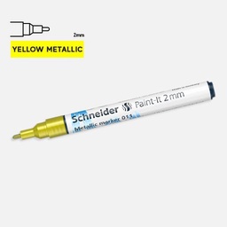 [SCHNEIDER ML01101063] SCHNEIDER Paint-It Metallic Marker 2mm Yellow