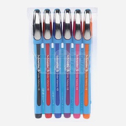 [SCHNEIDER 150296] SCHNEIDER Slider Memo Ball Pen XB Set x 6