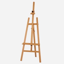 [MEEDEN AFE-6057-YM] MEEDEN Beechwood A-Frame Studio Easel (Canvas Up To 1.26m; Installation Not Included)