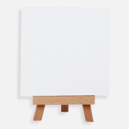 [MEEDEN HJ-127-S-T2-BD-12] MEEDEN Beechwood A-Frame Table Easel 5” (Canvas Board 4” x 4” Included)