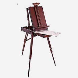 [MEEDEN 6975441360287] MEEDEN Beechwood Stained Walnut French Box Easel