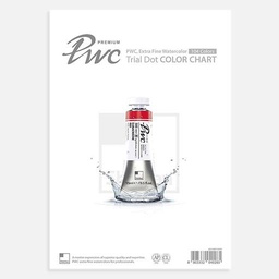 [SHINHAN 8213007-0101] SHINHAN Professional Watercolor Dot Card 104-Color