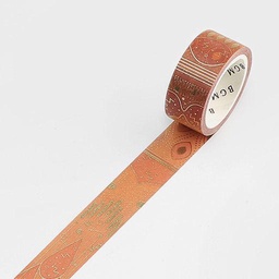 [BGM BM-SPAN006] BGM Foil Washi Tape 15mm Sun Light