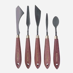 [MEEDEN 787602909930] MEEDEN Professional Palette Knife Set x 5