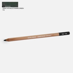 [CARAN D'ACHE 0788.719] CARAN D'ACHE Pastel Pencil Dark Phthalocyanine Green