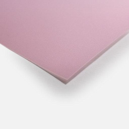 [CLAIREFONTAINE 975855] CLAIREFONTAINE Polypropylene Plastic Sheet 50cm x 70cm Transparent Soft Pink
