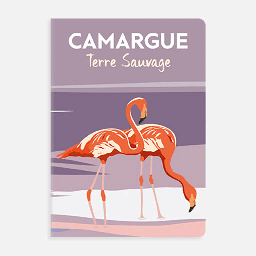 [CLAIREFONTAINE 436607] CLAIREFONTAINE France Camargue Lined Notebook 90gsm A5 x 48