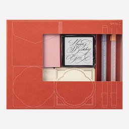 [MIDORI 35450006] MIDORI Paintable Stamp Set Happy Birthday To You
