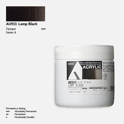 [HOLBEIN AU933] HOLBEIN Artist Heavy Body Acrylic 330ml Lamp Black