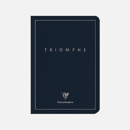 [CLAIREFONTAINE 37120] CLAIREFONTAINE Triomphe Platinum Blank Notebook 90gsm A5 x 48