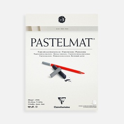 [CLAIREFONTAINE 96001] CLAIREFONTAINE Pastelmat Pad 3 360gsm 18cm x 24cm x 12