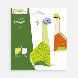 [AVENUE MANDARINE OR517] AVENUE MANDARINE My Little Origami Dinosaur 70gsm 12cm x 12cm x 21