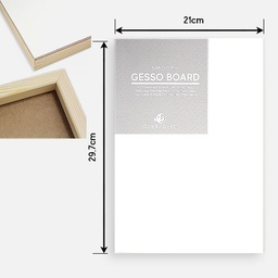 [OVJ G20812] OVJ Gesso Board Smooth 2cm x A4