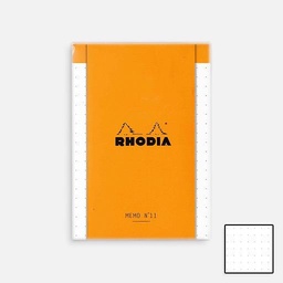 [RHODIA 194045] RHODIA Memo Dot Pad 80gsm 75mm x 105mm x 240