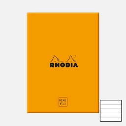 [RHODIA 194053] RHODIA Memo Lined Pad Box 80gsm 115mm x 160mm x 240