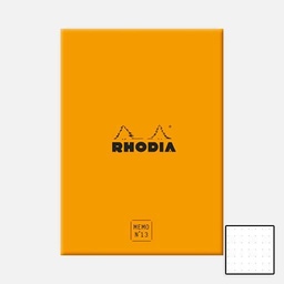 [RHODIA 194054] RHODIA Memo Pad Box 80gsm Dot 115mm x 160mm x 240