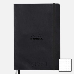 [RHODIA 194150] RHODIA Creation Sketch Paper Goal Book 200gsm A5 x 50 Black