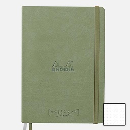 [RHODIA 194156] RHODIA Creation Sketch Paper Goal Book 200gsm A5 x 50 Celadon