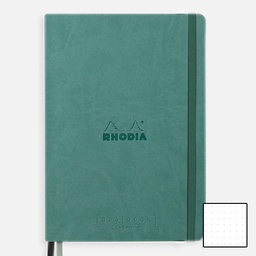 [RHODIA 194448C] RHODIA Creation Black Paper Goal Book 120gsm Dot A5 x 80 Aqua