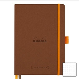 [RHODIA 117812] RHODIA Softcover Dot Goal Book 90gsm A5 x 112 Copper