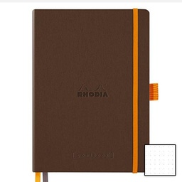 [RHODIA 117813] RHODIA Softcover Dot Goal Book 90gsm A5 x 112 Bronze