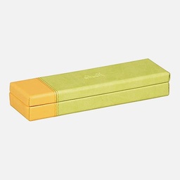 [RHODIA 318876C] RHODIA Leather Pen Box Anise Green