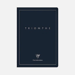 [CLAIREFONTAINE 37176] CLAIREFONTAINE Triomphe Platinum Ivory Paper Notebook 90gsm Lined A4 x 48