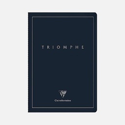 [CLAIREFONTAINE 37170] CLAIREFONTAINE Triomphe Platinum Ivory Paper Notebook 90gsm Blank A4 x 48