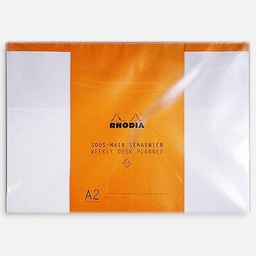 [RHODIA 194042] RHODIA Undated Weekly Desk Planner 80gsm A2 x 30