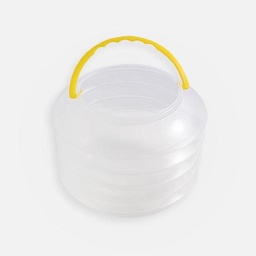 [OVJ 6935249991144] OVJ Plastic Folding Water Bucket 14.5cm