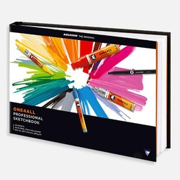 [MOLOTOW 801201] MOLOTOW One4All Professional Sketchbook 205gsm Landscape A4 x 40