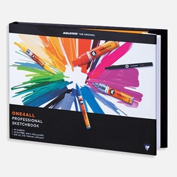 [MOLOTOW 801203] MOLOTOW One4All Professional Sketchbook 205gsm Landscape A5 x 40