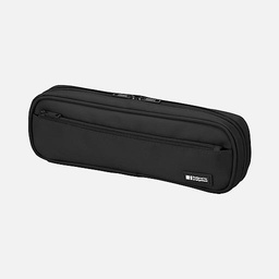 [LIHIT LAB. A-7552-124] LIHIT LAB. 2-Way Pen Case Jet Black