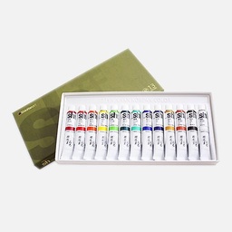 [SHINHAN 1465070-0013] SHINHAN Korean Watercolor Paint 7.5ml Set x 13