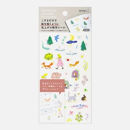 [MIDORI 82582006] MIDORI Transfer Sticker Motifs Storybook