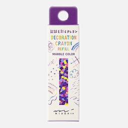 [MIDORI 38121006] MIDORI Decoration Crayon Refill Night Sky