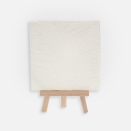 [MEEDEN HJ-127-J-T2-BD-24] MEEDEN Pine A-Frame Table Easel x 24 (Canvas Board 4” x 4” Included)