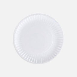 [OVJ 8888888869826] OVJ Round Paper Plate 6” x 50