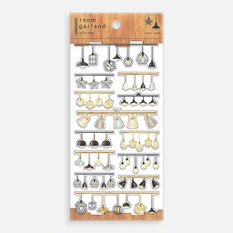 [MIND WAVE 81121] MIND WAVE Room Garland Sticker Iron Light