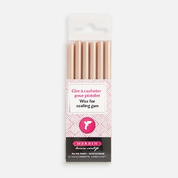 [JACQUES HERBIN 35803] JACQUES HERBIN Hot Melt Wax Stick Pink Gold x 6