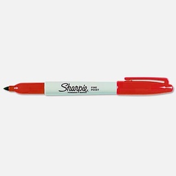[SHARPIE 30002] SHARPIE Permanent Marker Fine Tip Red