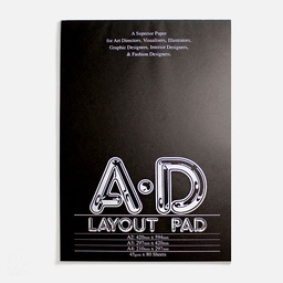 [A.D LP4] OVJ A.D Layout Paper Pad 45gsm A4 x 50