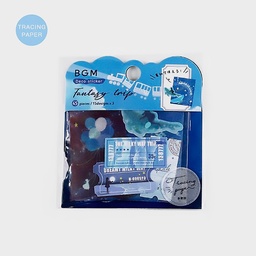 [BGM BS-TF016] BGM Agenda Sticker Phantom Journey Galaxy