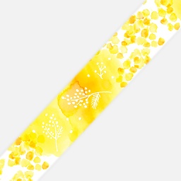 [KOHAKU CL-018] KOHAKU Green Flash Transparent Washi Tape 20mm Mimoza