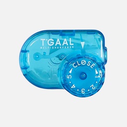 [STAD RS036BL] STAD T’gaal Pencil Sharpener 5-Point Clear Blue