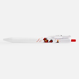 [ZEBRA JJ15-WI-R] ZEBRA Sarasa Clip Witch Roller Pen 0.5mm Red